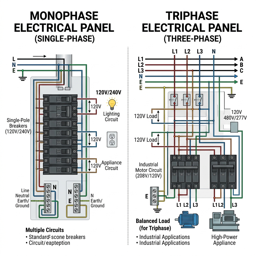 Passage triphasé dans le Rhône : prix Enedis, délais et compatibilité wallbox 22kW